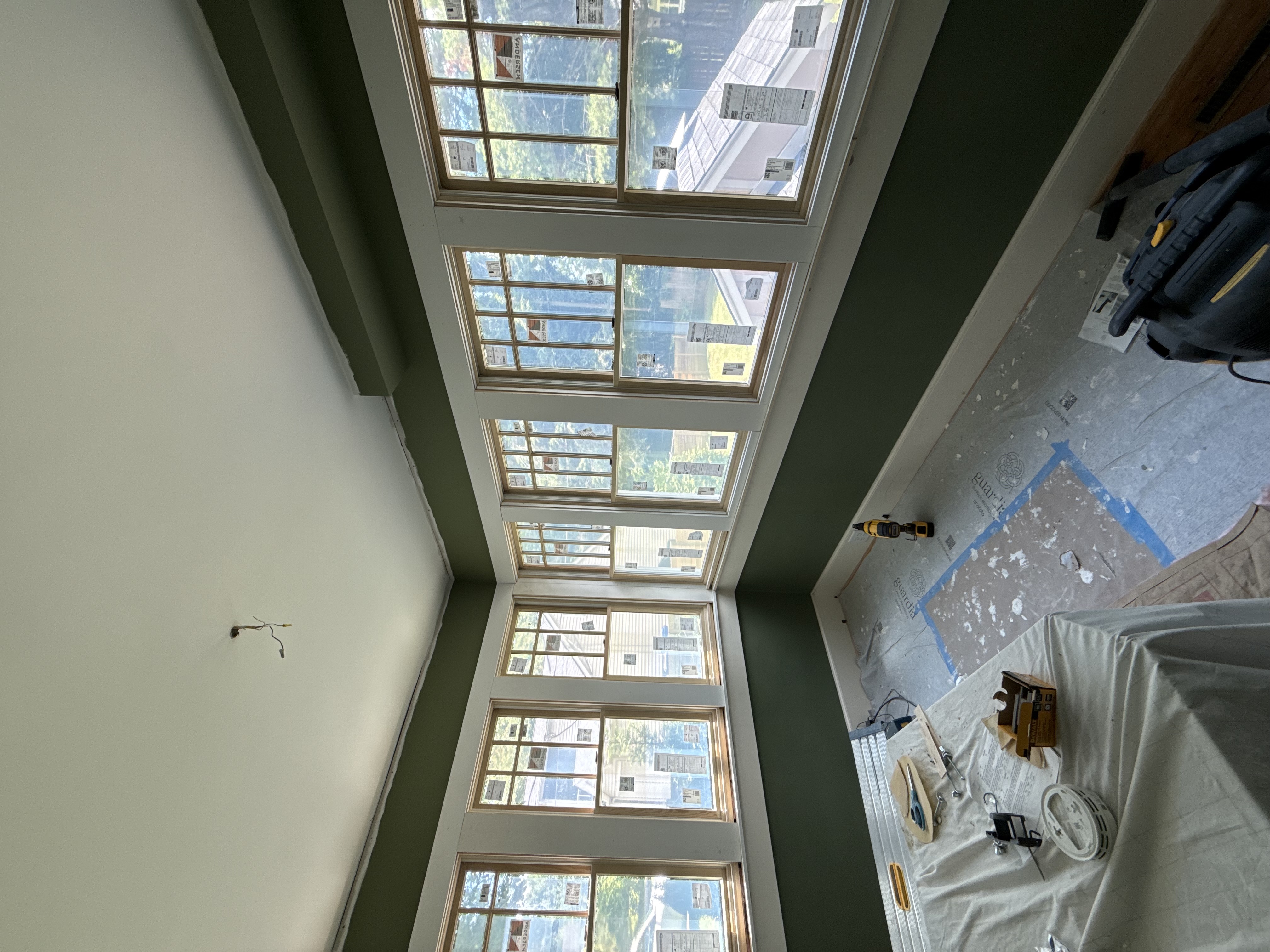 Interior finish work
