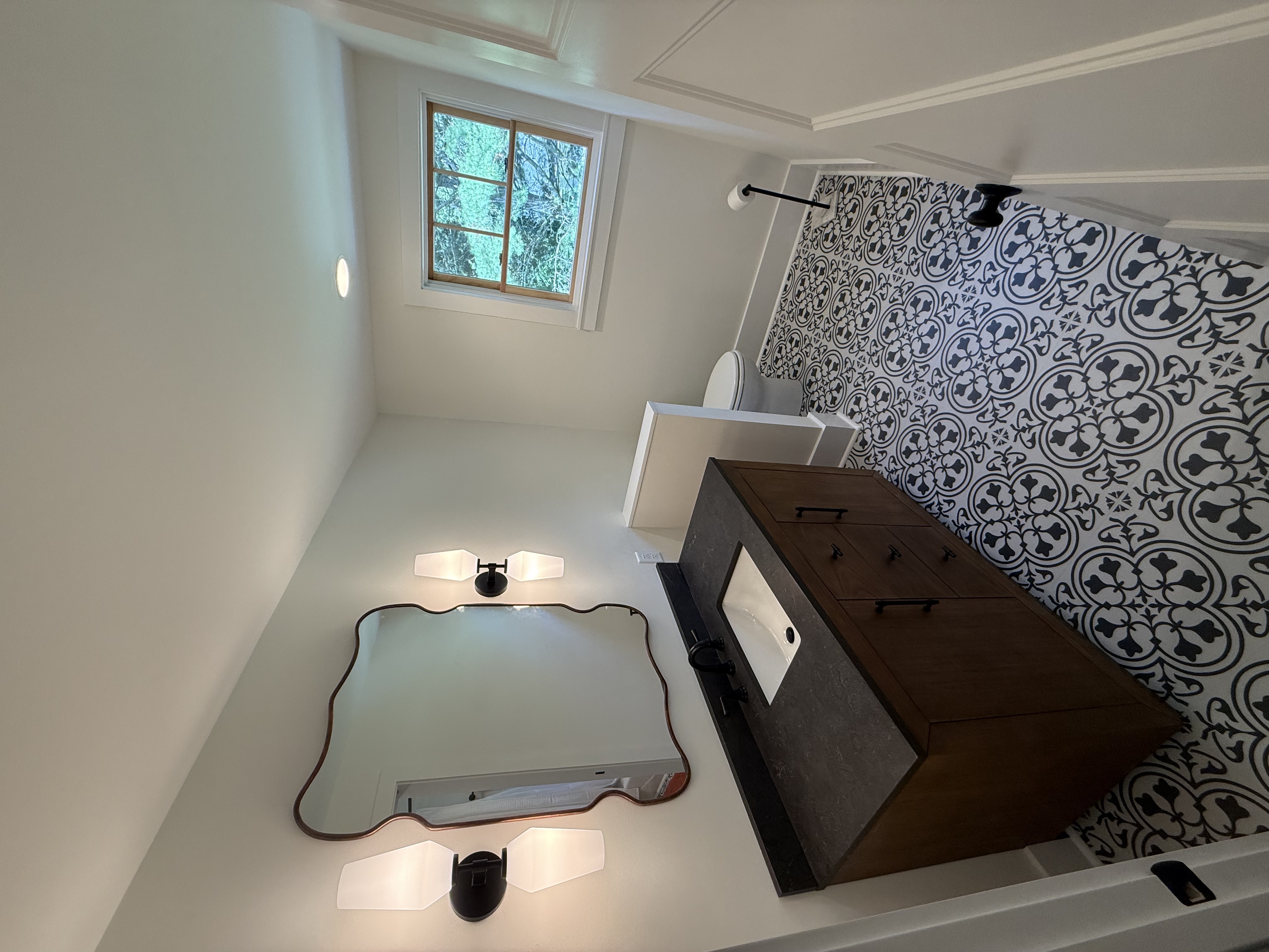 Interior finish work